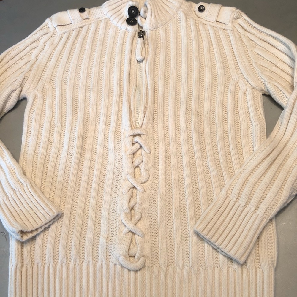 Cream sweater
